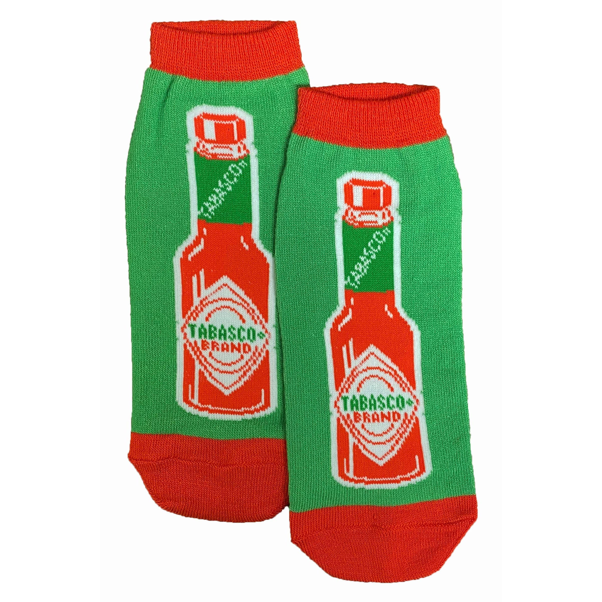 Tabasco Red and Green Ankle Socks