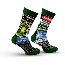 Load image into Gallery viewer, Bumper Sticker Socks
