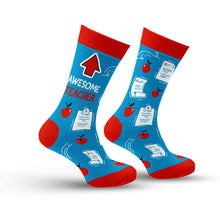 Load image into Gallery viewer, Awesome Teacher Socks
