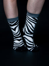 Load image into Gallery viewer, Zebra Socks
