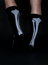 Load image into Gallery viewer, Skeleton Knee Socks

