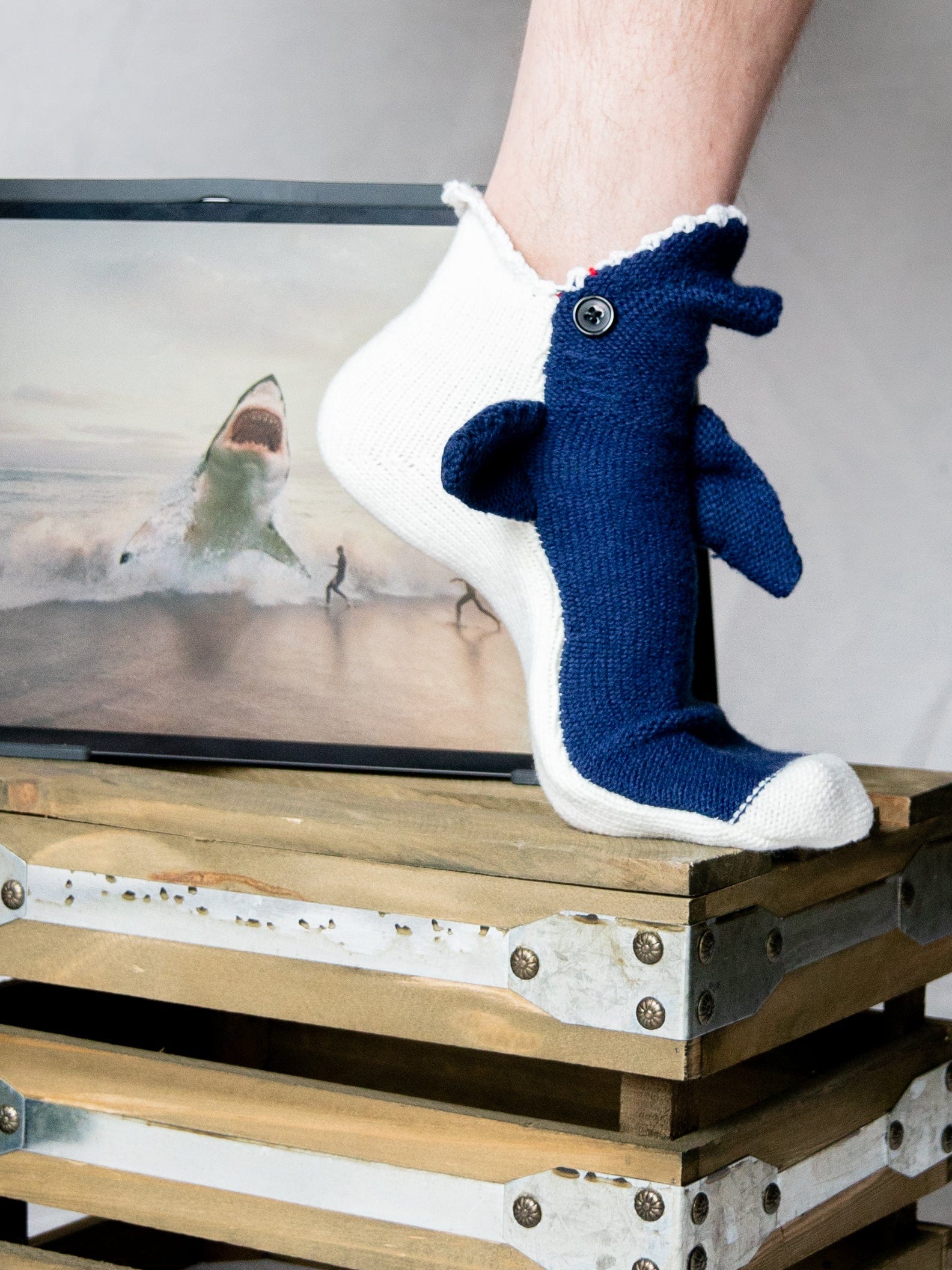 Great White Shark Socks
