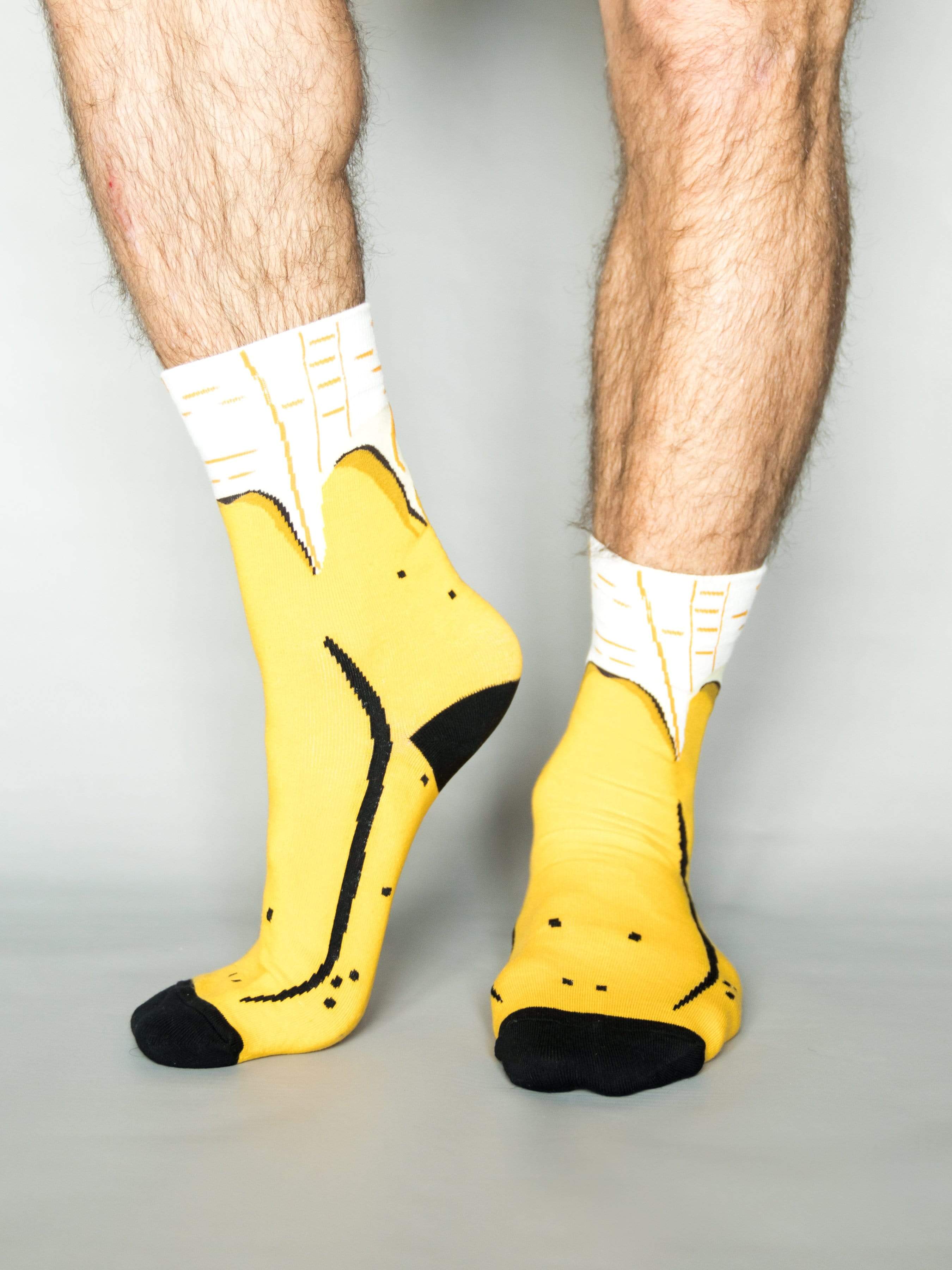 Banana Peel Socks