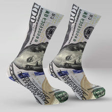 Load image into Gallery viewer, $100 Bill Socks
