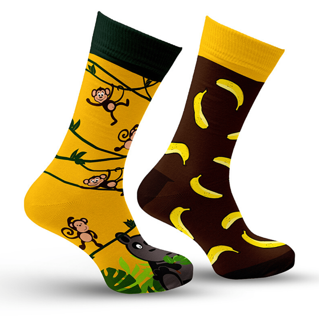 Monkey & Banana Socks