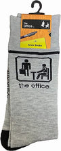 Load image into Gallery viewer, The Office Logo Crew Socks
