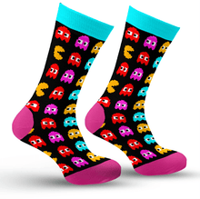 Load image into Gallery viewer, Retro Video Game Socks

