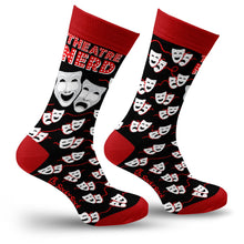 Load image into Gallery viewer, Theatre Nerd Socks
