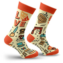 Load image into Gallery viewer, Theater Socks
