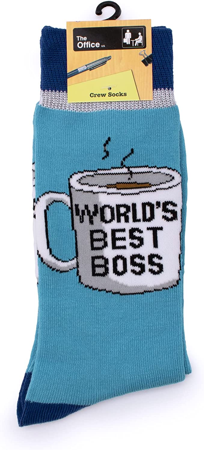The Office World's Best Boss Socks